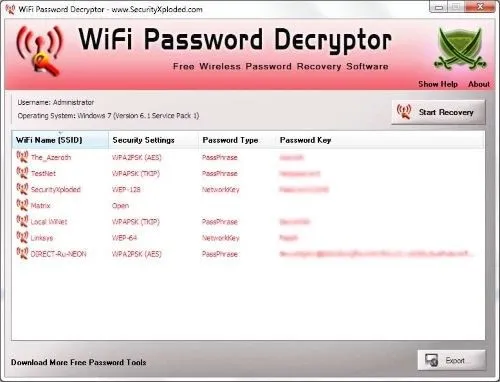 пароль wifi через командную строку виндовс