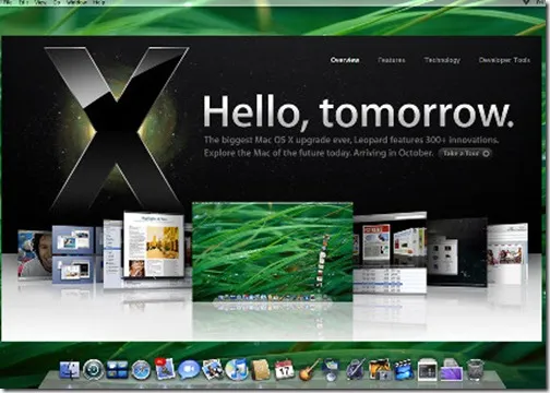 MAC OS X история