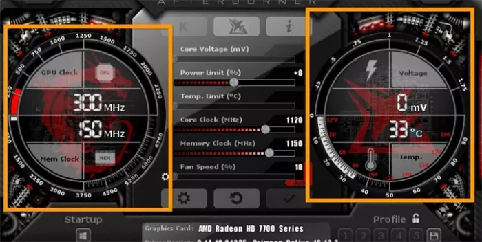 Полная настройка программы MSI Afterburner