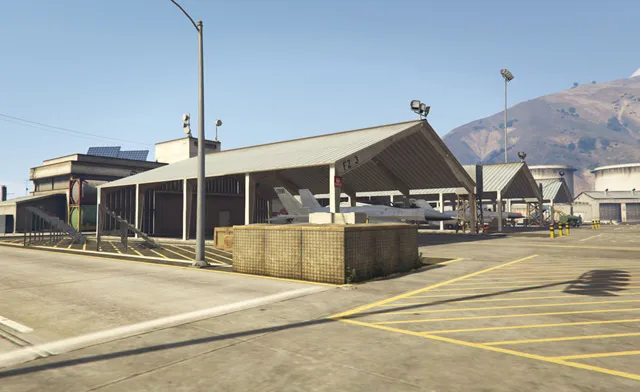 Военная база в GTA 5