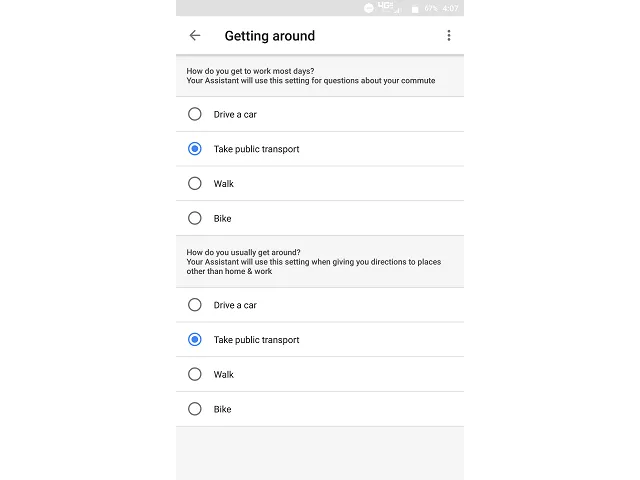 Getting Around Google Ассистент