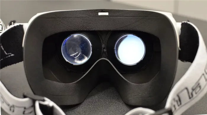 Линзы в очках виртуальной реальности