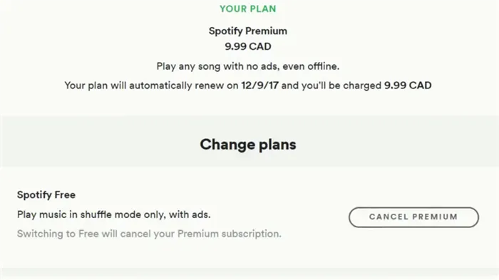 How To Unsubscribe From Spotify