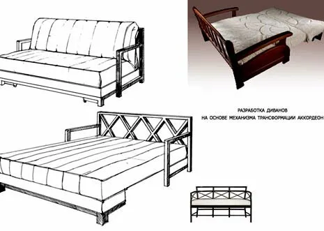 проект мягкая кровать 