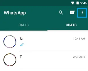 Изменить номер WhatsApp 1