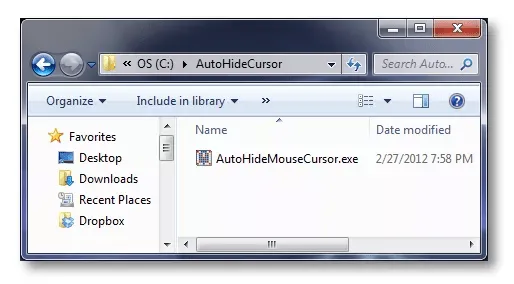 Установить-AutoHideMouseCursor-Windows-10