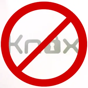 Иллюстрация запрета Knox