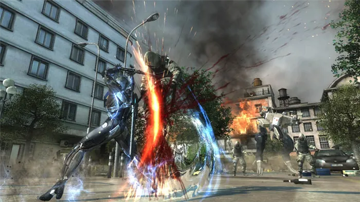 Расчлененка в Metal Gear Rising: Revengeance
