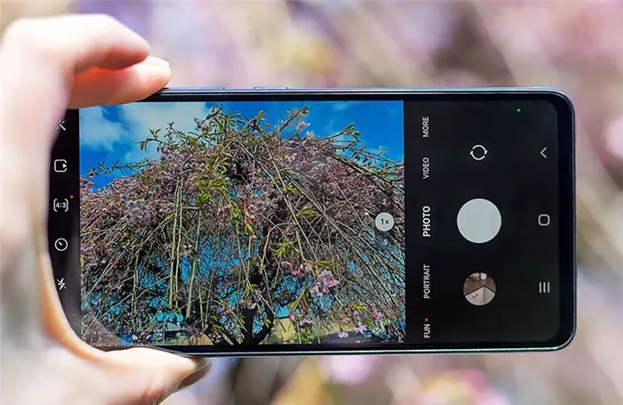 Съёмка Samsung Galaxy A53 5G