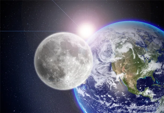 Луна спутник Земли