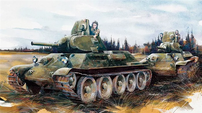 Снова Т-34 образца 1940 г.