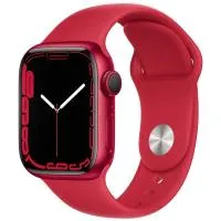 Apple Watch Series 7, 45 мм, корпус из алюминия красного цвета, спортивный ремешок (PRODUCT)RED - магазин гаджетов iTovari