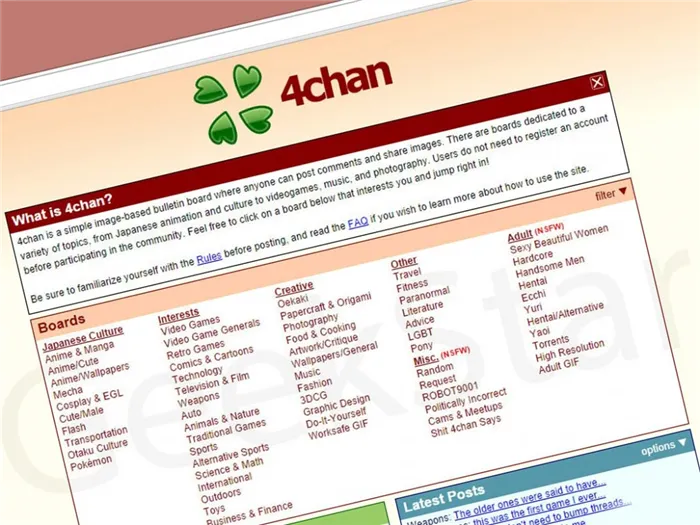 Пользователи сайта 4chan активно искали пасхалки